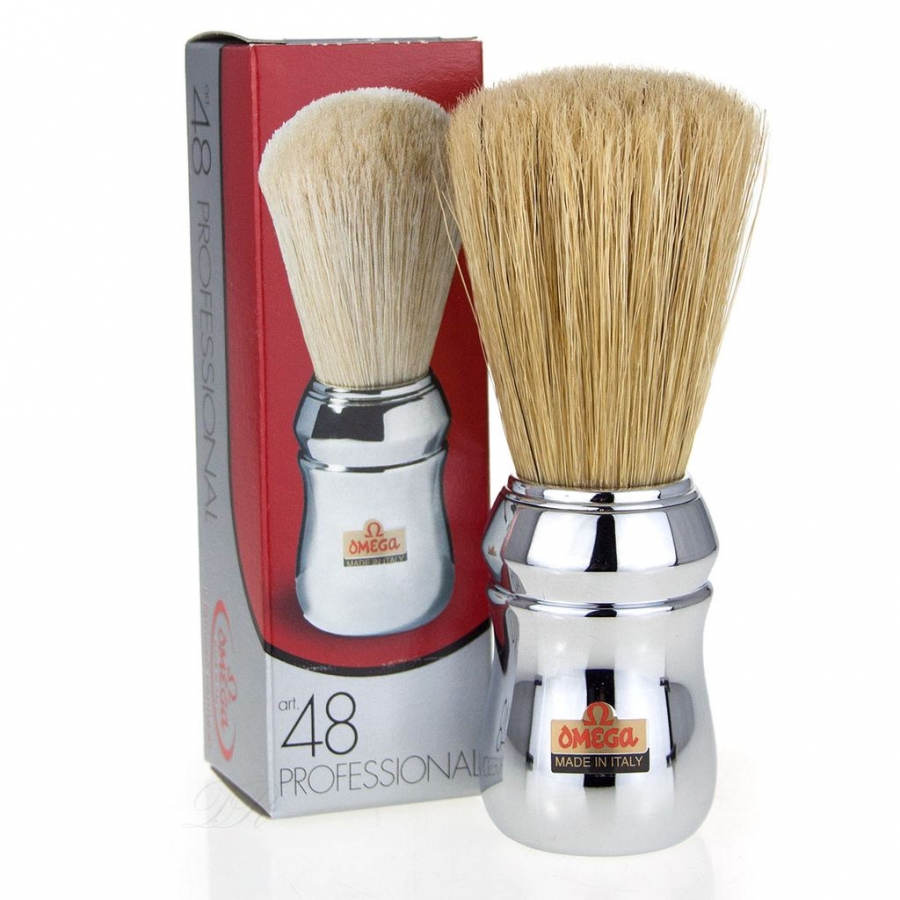 OMEGA – PENNELLO DA BARBA PROFESSIONALE 48