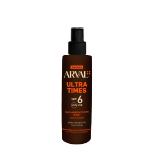ARVAL - HALF TIMES - ULTRA TIMES - OLIO ABBRONZANTE SPRAY SPF 6