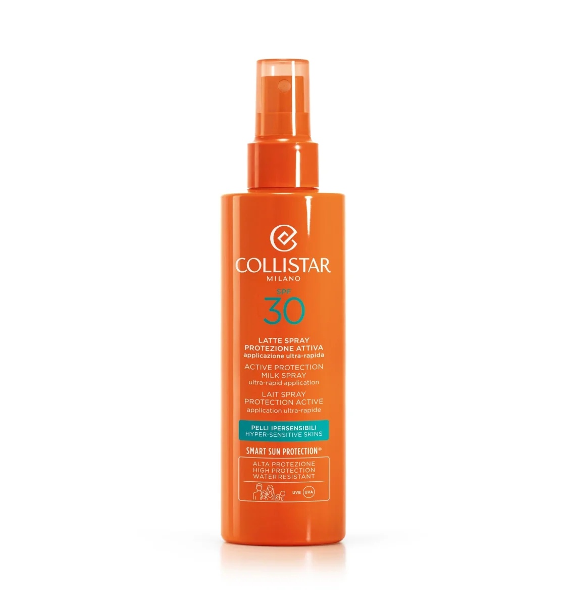 COLLISTAR - SOLARI - LATTE SPRAY PROTEZIONE ATTIVA PELLI IPERSENSIBILI SPF 30