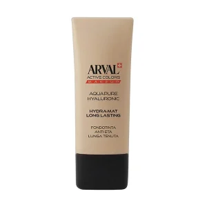 ACTIVE COLORS MAKEUP - AQUAPURE HYALURONIC HYDRA-MAT LONG LASTING - FONDOTINTA ANTIETA LUNGA TENUTA