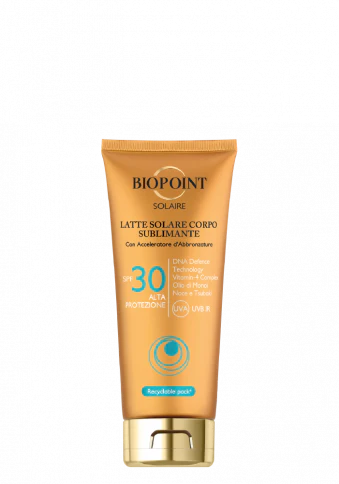 BIOPOINT SOLAIRE – LATTE SOLARE CORPO SUBLIMINANTE SPF 30