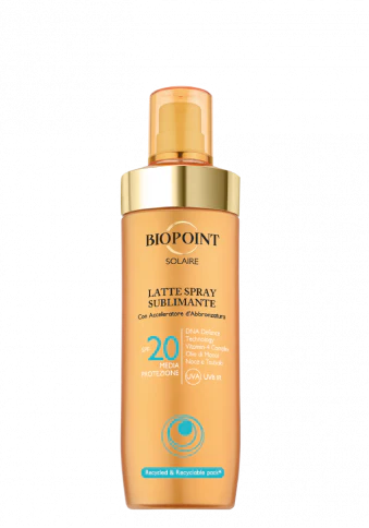 BIOPOINT SOLAIRE - LATTE SPRAY SUBLIMINANTE SPF 20