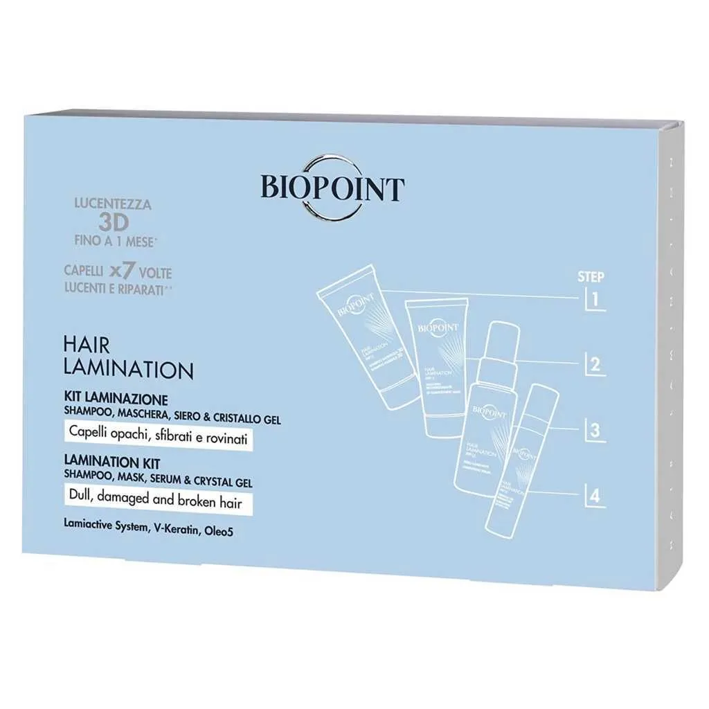 BIOPOINT - HAIR LAMINATION - KIT LAMINAZIONE